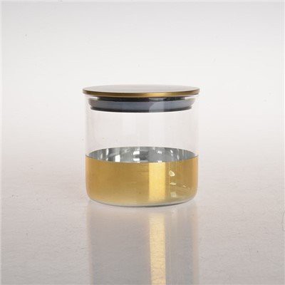 Kanistè vè ki byen fèmen ak kouvèti