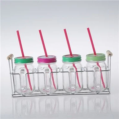 16 Oz Glass Mason Bokal