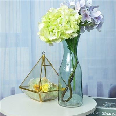 Glass vaz nòdik chanm dekorasyon Kay