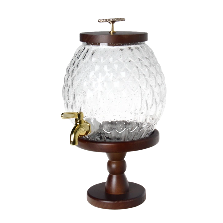 The Geometric Sphere: Diamond-Patterned Glass Carafe best